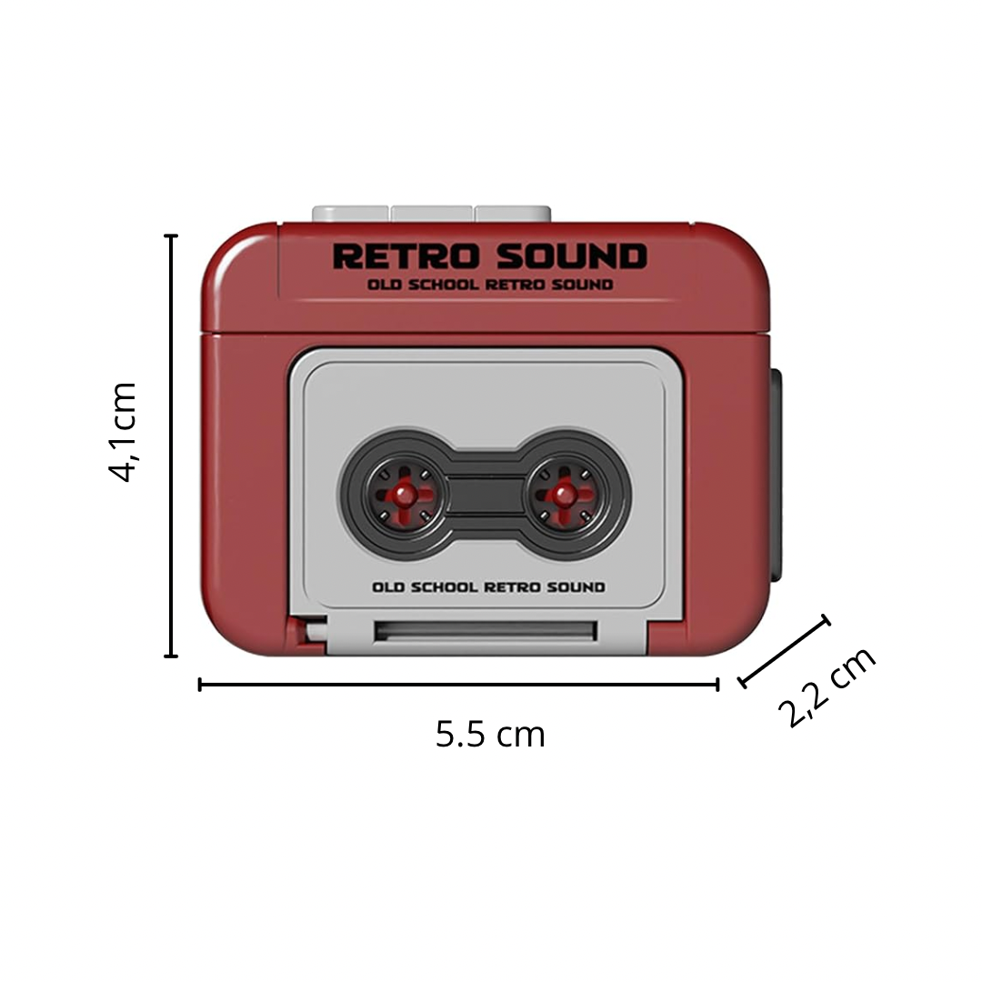 Llavero Casette para revivir recuerdos